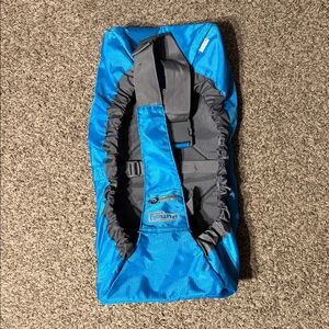 Outward Hound Dog Sling Carrier | Blue & Gray | Hands-Free Pet Carrier